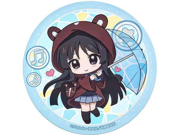K-ON! Fluffy Rain Series Acrylic Coaster Mio Akiyama