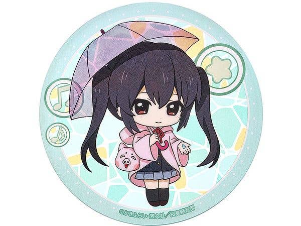 K-ON! Fluffy Rain Series Acrylic Coaster Azusa Nakano