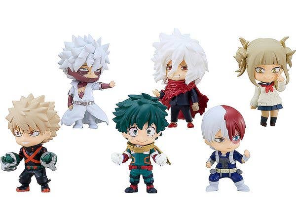 Nendoroid Surprise My Hero Academia Heroes vs Villains Edition 1Box 6pcs (Rerelease)