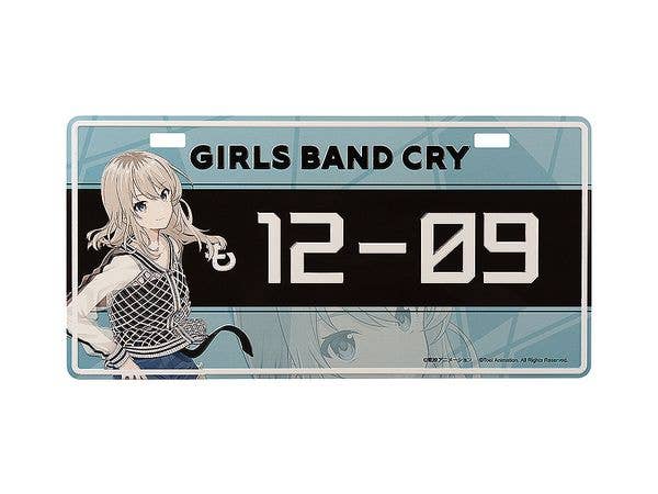 Girls Band Cry Number Plate Inspired Plate Momoka Kawaragi