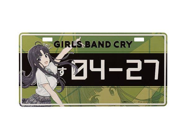 Girls Band Cry Number Plate Inspired Plate Subaru Awa