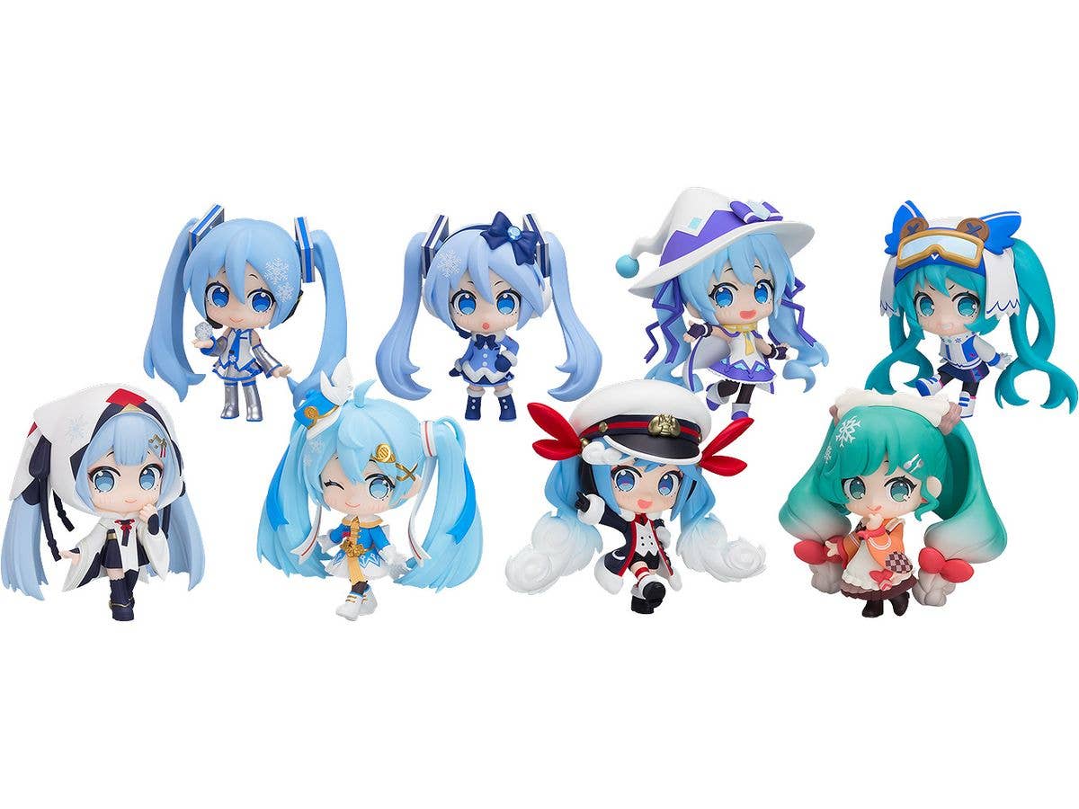 Blind Box Series: Snow Miku All Stars Figure Collection Vol. 1 1Box 8pcs