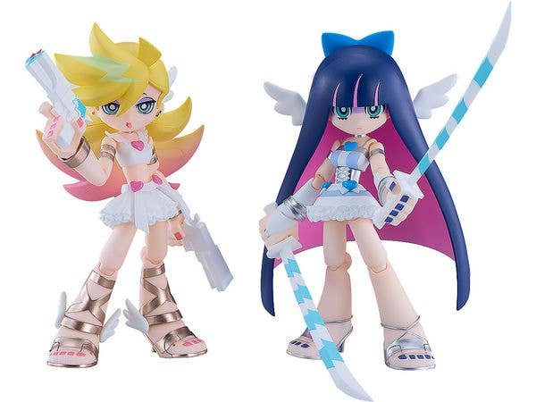 figma Panty & Stocking: Angel ver. Set (New PANTY & STOCKING with GARTERBELT)