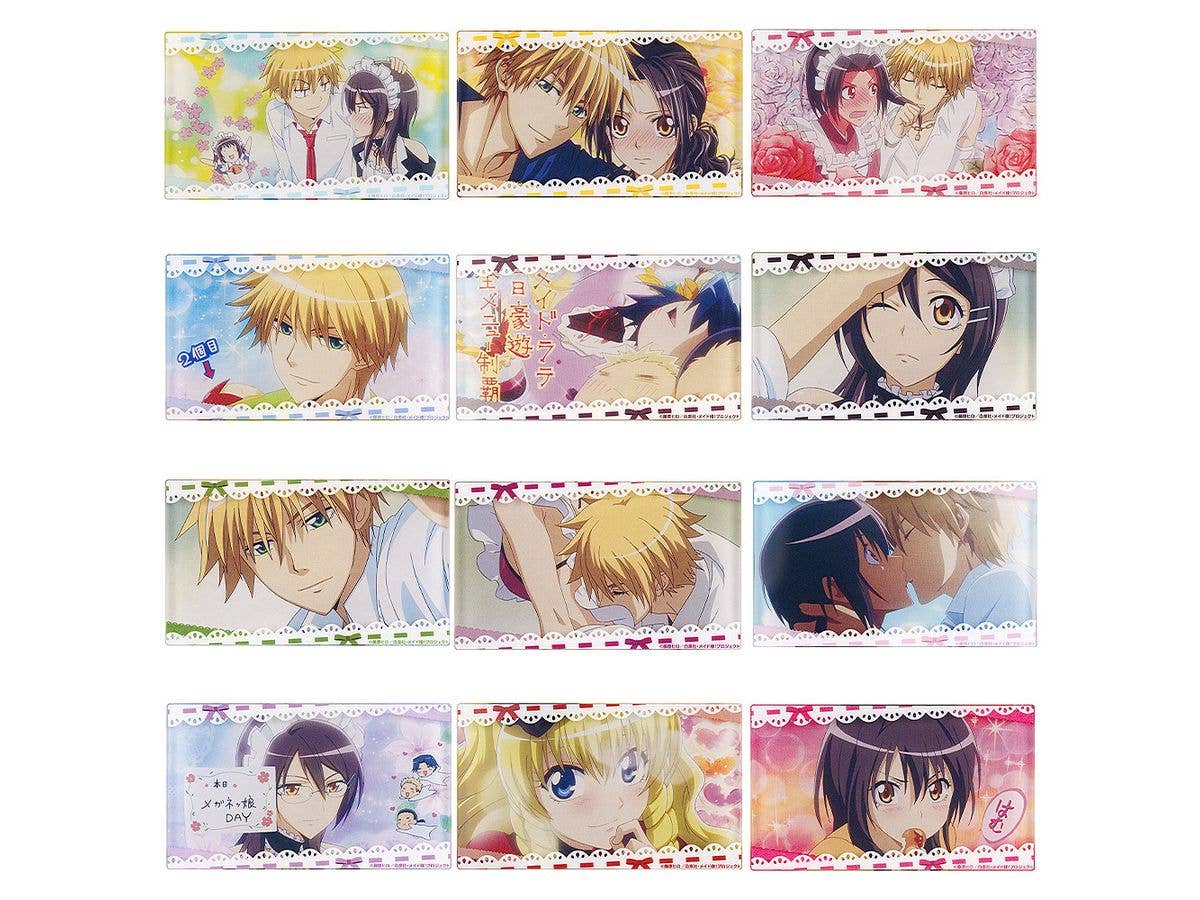 Maid-Sama! Scene Fridge Magnets: 1Box (12pcs)