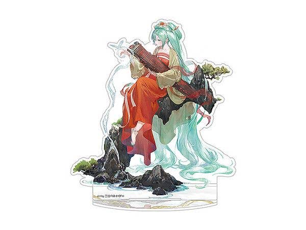 Hatsune Miku Acrylic Stand: Gao Shan Liu Shui Ver.