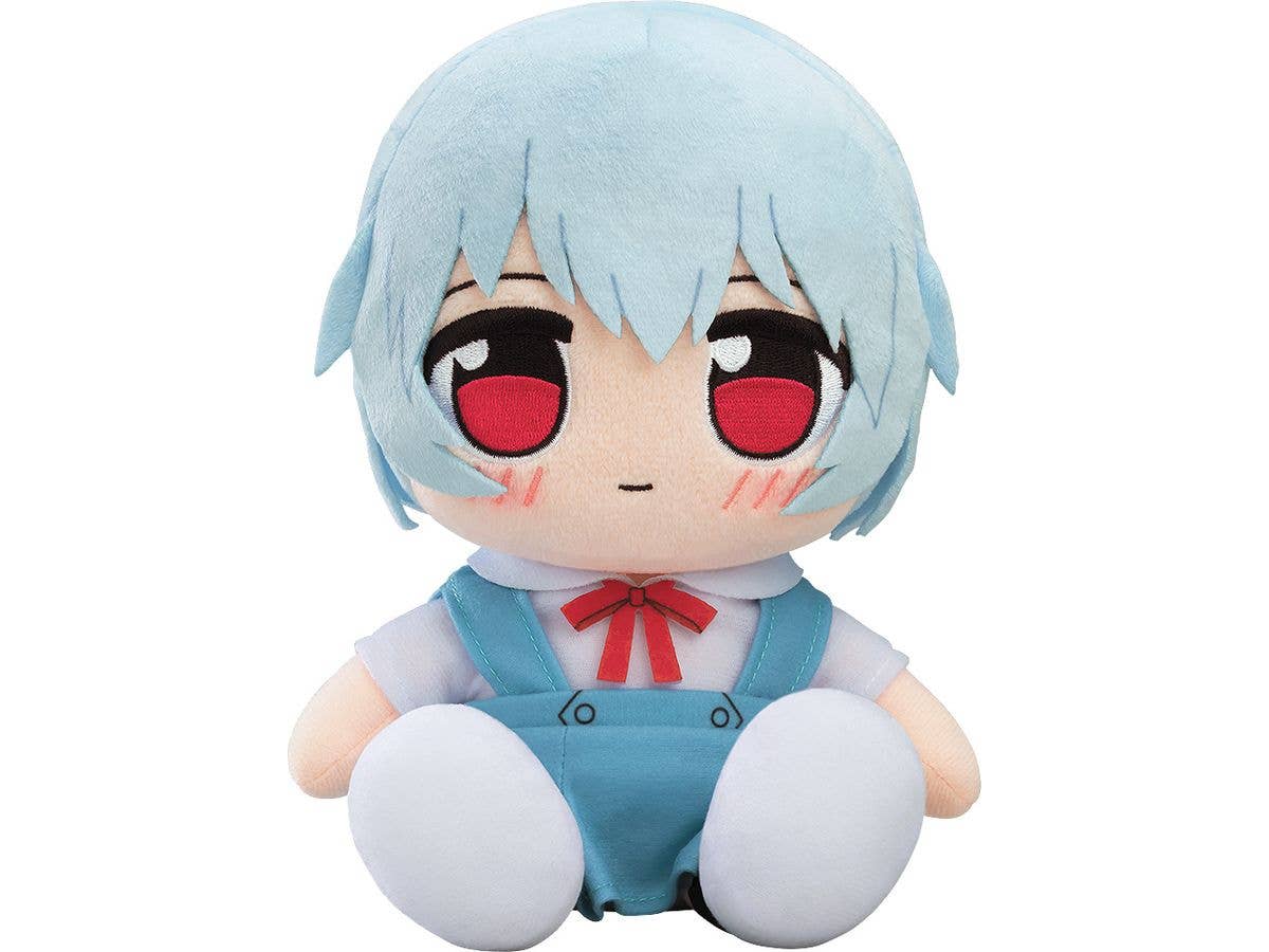 Rebuild of Evangelion Kuripan Plushie Rei Ayanami (School Uniform Ver.)