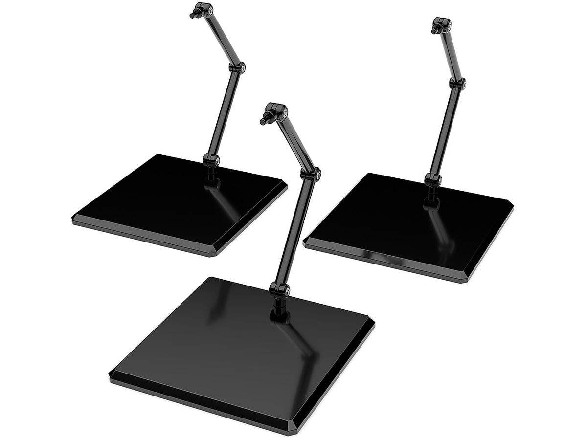 The Simple Stand x3 Black (for Figures & Models)