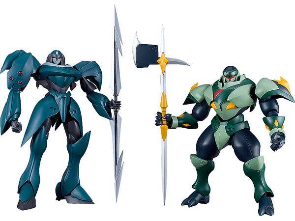 MODEROID Tekkaman Dagger & Tekkaman Axe (Starknight Tekkaman Blade)