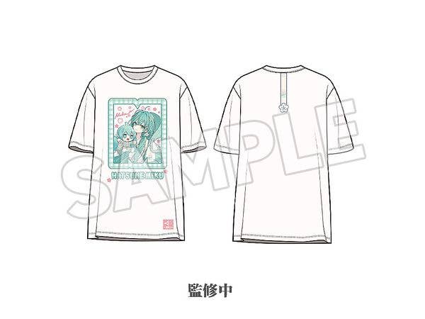 Hatsune Miku Miku Hug Series T-Shirt: Flower Ver.