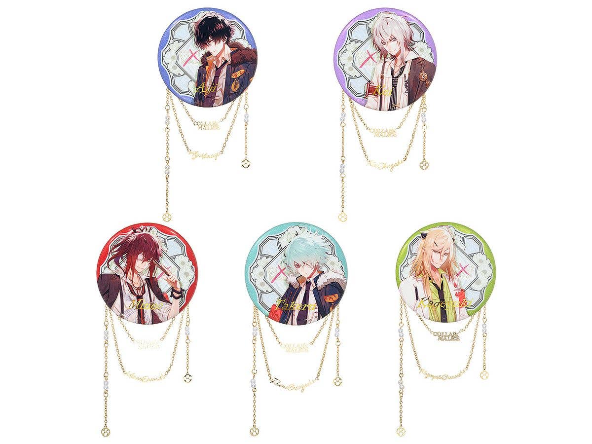 Collar x Malice Collectible Chain Pinback Button (Random 1P)