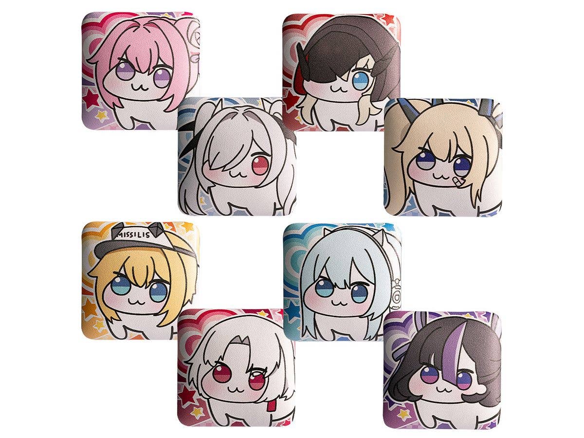 GODDESS OF VICTORY: NIKKE DORO Series Collectible Pinback Button 1Box 8pcs