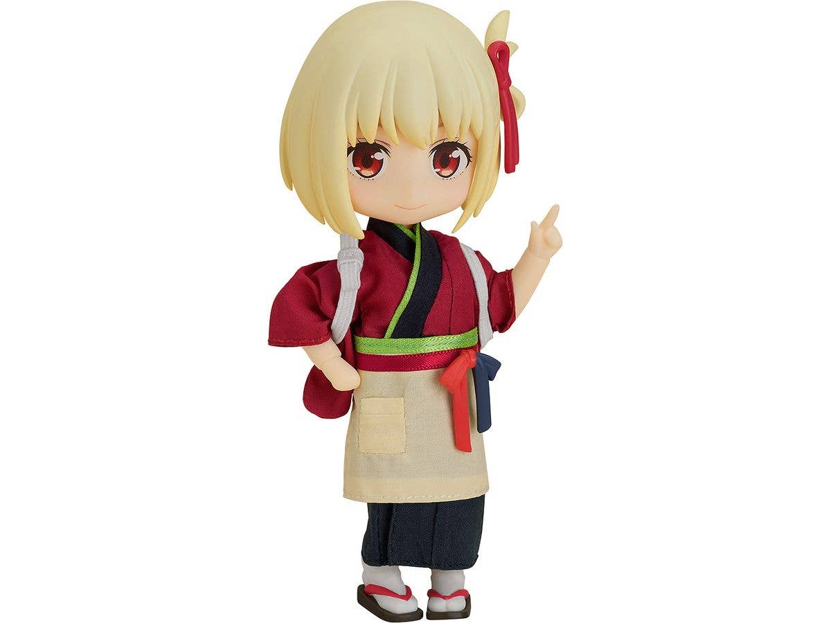 Nendoroid Doll Chisato Nishikigi: Cafe LycoReco Uniform Ver. (Lycoris Recoil)