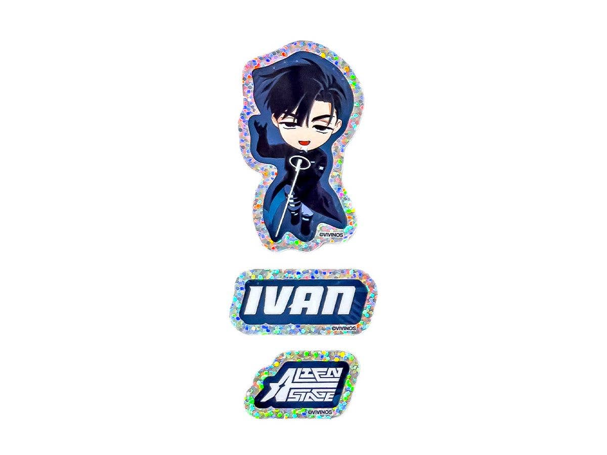 ALIEN STAGE Nendoroid Plus Holographic Sticker Set Ivan
