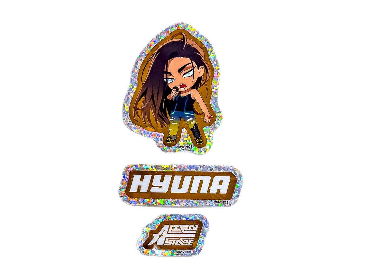 ALIEN STAGE Nendoroid Plus Holographic Sticker Set Hyuna