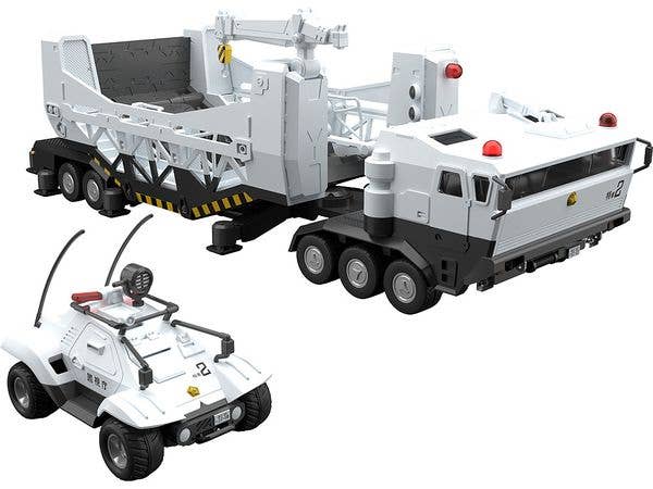 MODEROID Type 98 Special Command Vehicle & Type 99 Special Labor Carrier (Mobile Police Patlabor) (Rerelease)