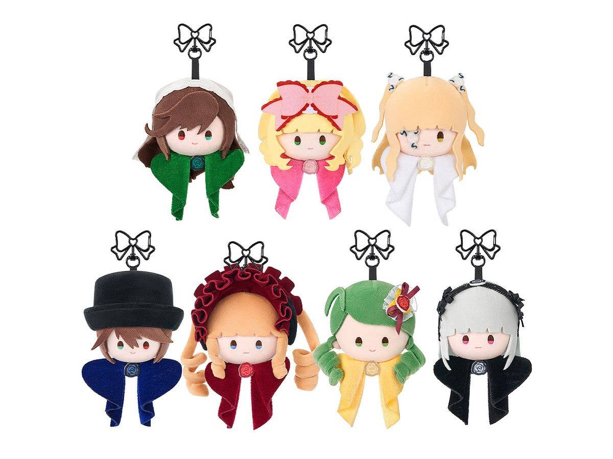 Rozen Maiden Ribbon Series: Collectible Plushie Keychain Box 1Box 7pcs