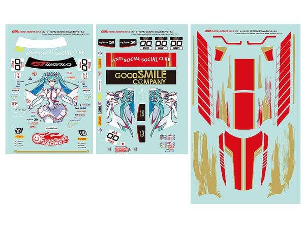 Sticker Set GSR Character Customization Series 052: Racing Miku SPA 2025 Ver. (Hatsune Miku GT Project)