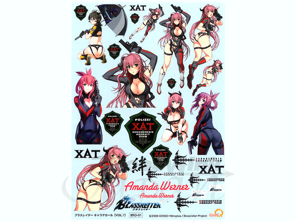 Blassreiter Character Decals Vol. 1
