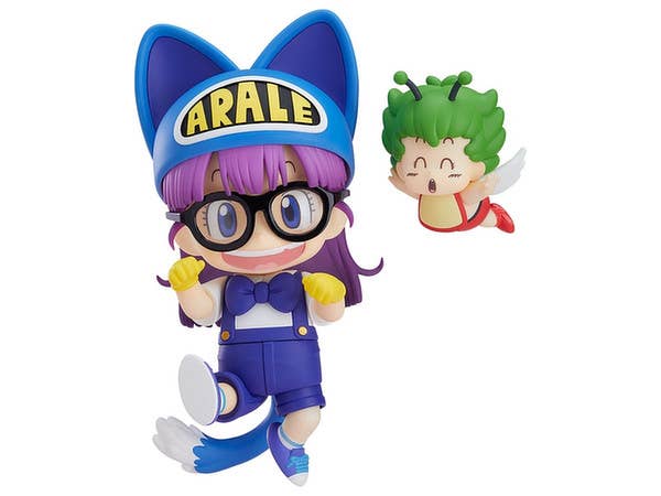 Nendoroid Arale Norimaki: Cat Ears Ver. & Gatchan (Dr.SLUMP ARALE CHAN)