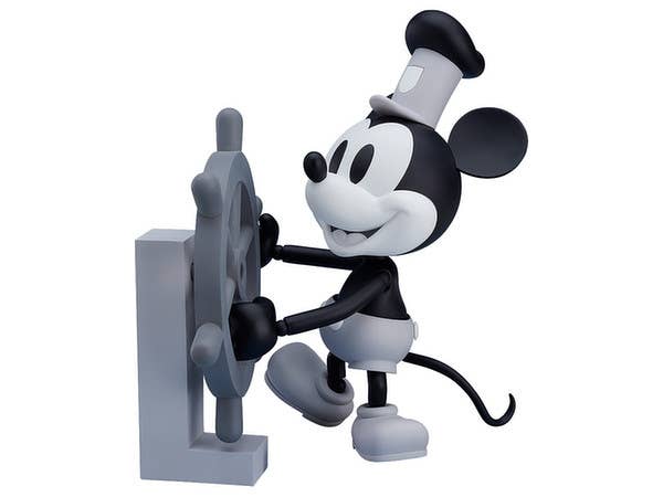 Nendoroid Mickey Mouse: 1928 Ver. (Black & White) (Steamboat Willie)