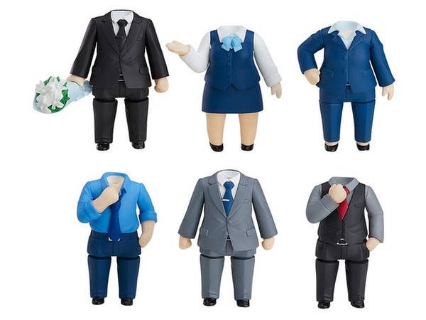 Nendoroid More: Dress Up Suits 02: 1Box (6pcs)