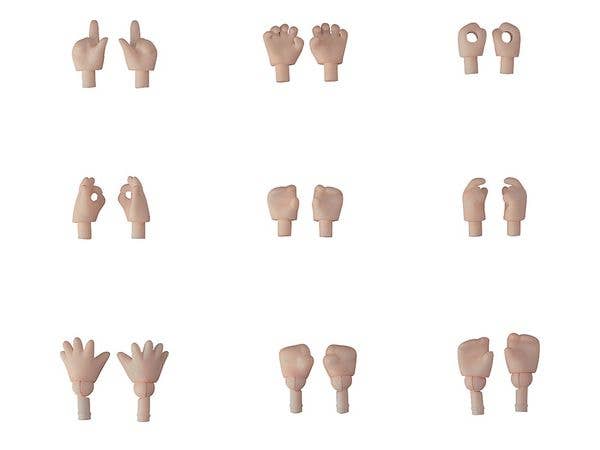 Nendoroid Doll: Hand Parts Set (Cream) (Reissue)