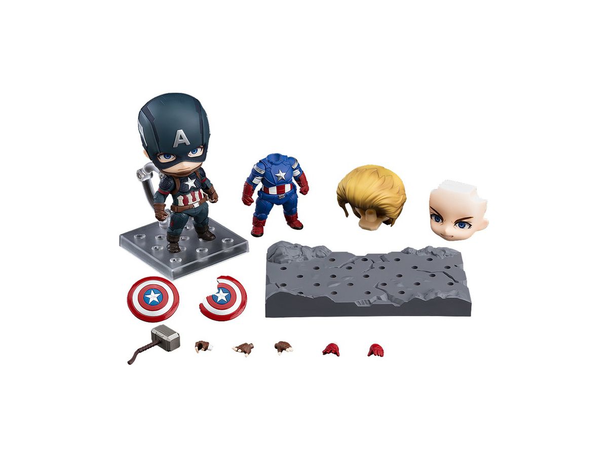 Nendoroid Captain America: Endgame Edition DX Ver. (Avengers: Endgame) (Reissue)