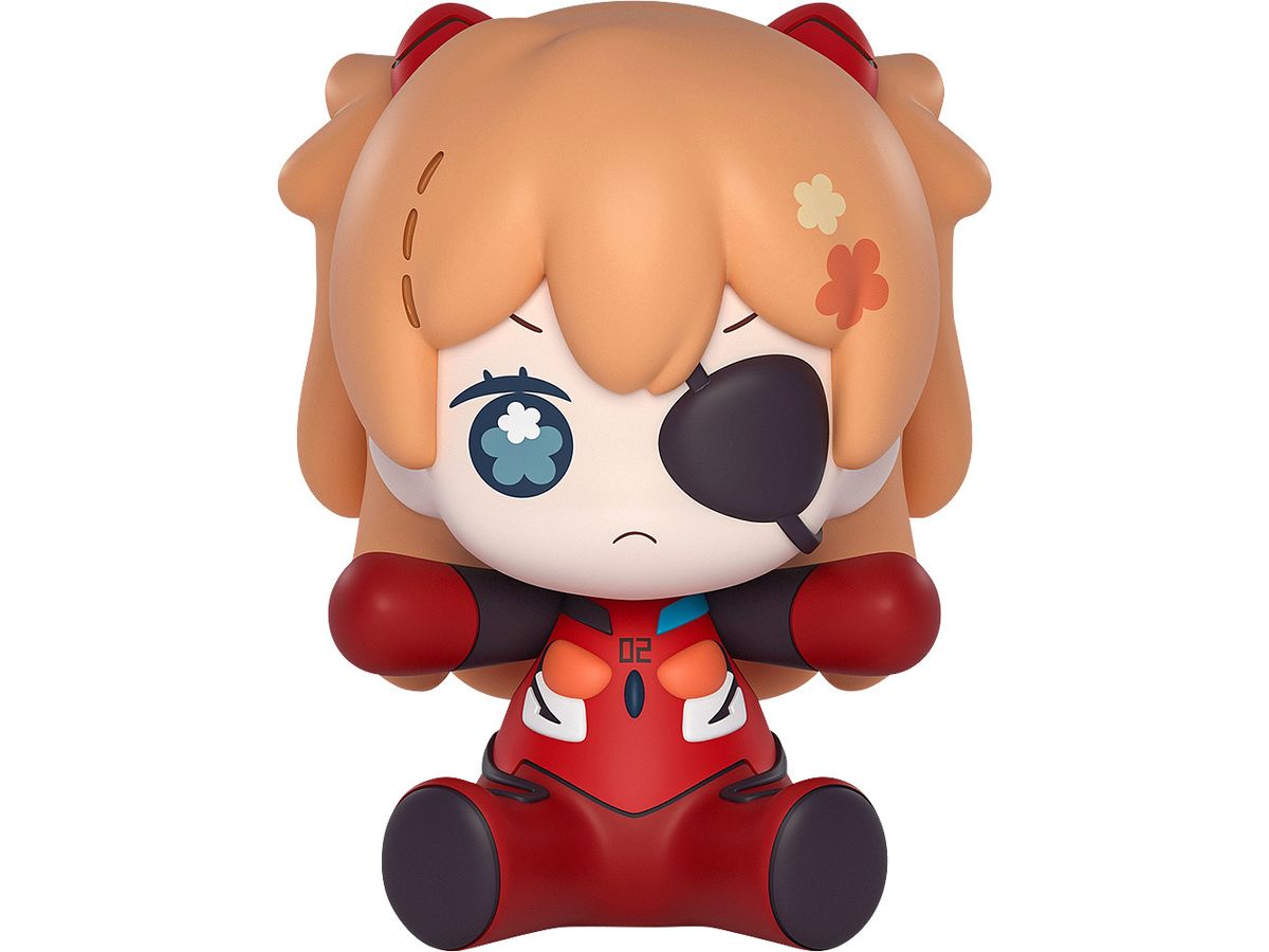 Huggy Good Smile Asuka Shikinami Langley: Eye Patch Ver. (Rebuild of Evangelion)