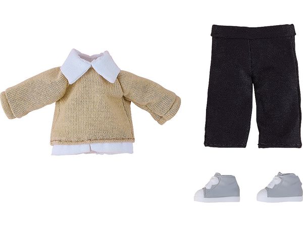Nendoroid Doll Outfit Set: Campus Outfit - Boy (Beige)