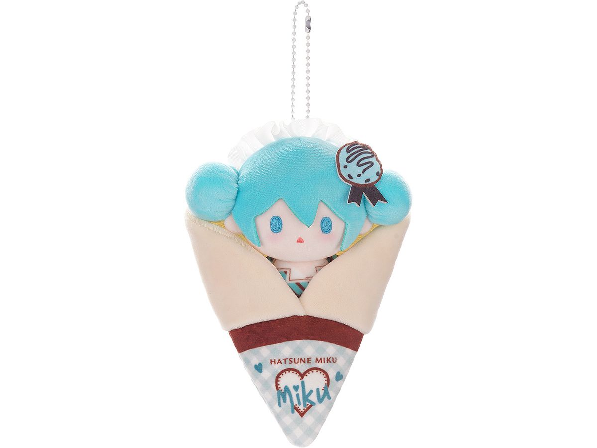 Character Vocal Series 01: Hatsune Miku Crepe Mascot Keychain A
