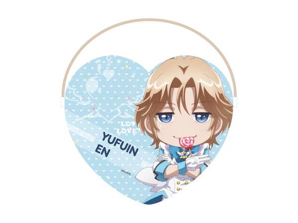 Cute High Earth Defense Club Love! Love! Heart Type Big Clutch Bag En Yufuin