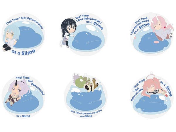 That Time I Got Reincarnated as a Slime: Nendoroid Plus Rimuru-sama Trading Rubber Coaster 1Box 6pcs