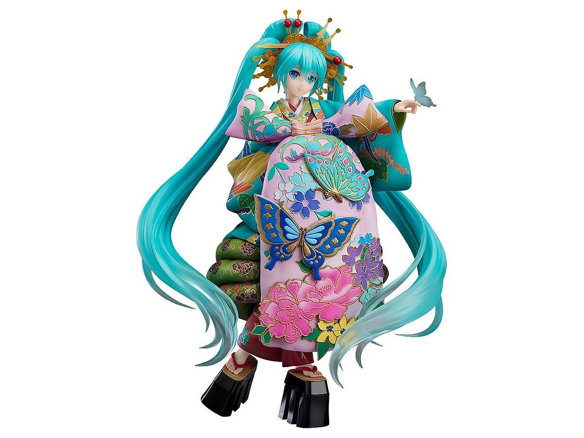 Hatsune Miku Chokabuki Kuruwa Kotoba Awase Kagami Ver. PVC
