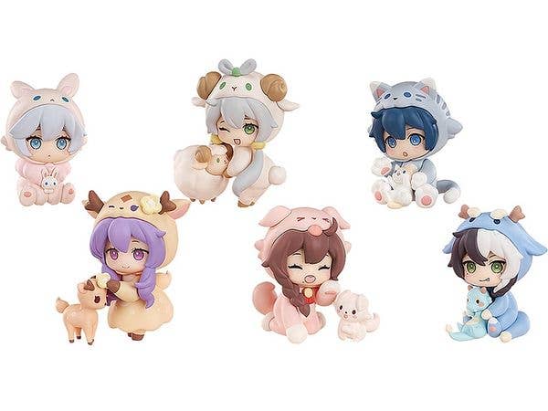 Collectible Figures Vsinger Pupu-chan: 1Box (6pcs)