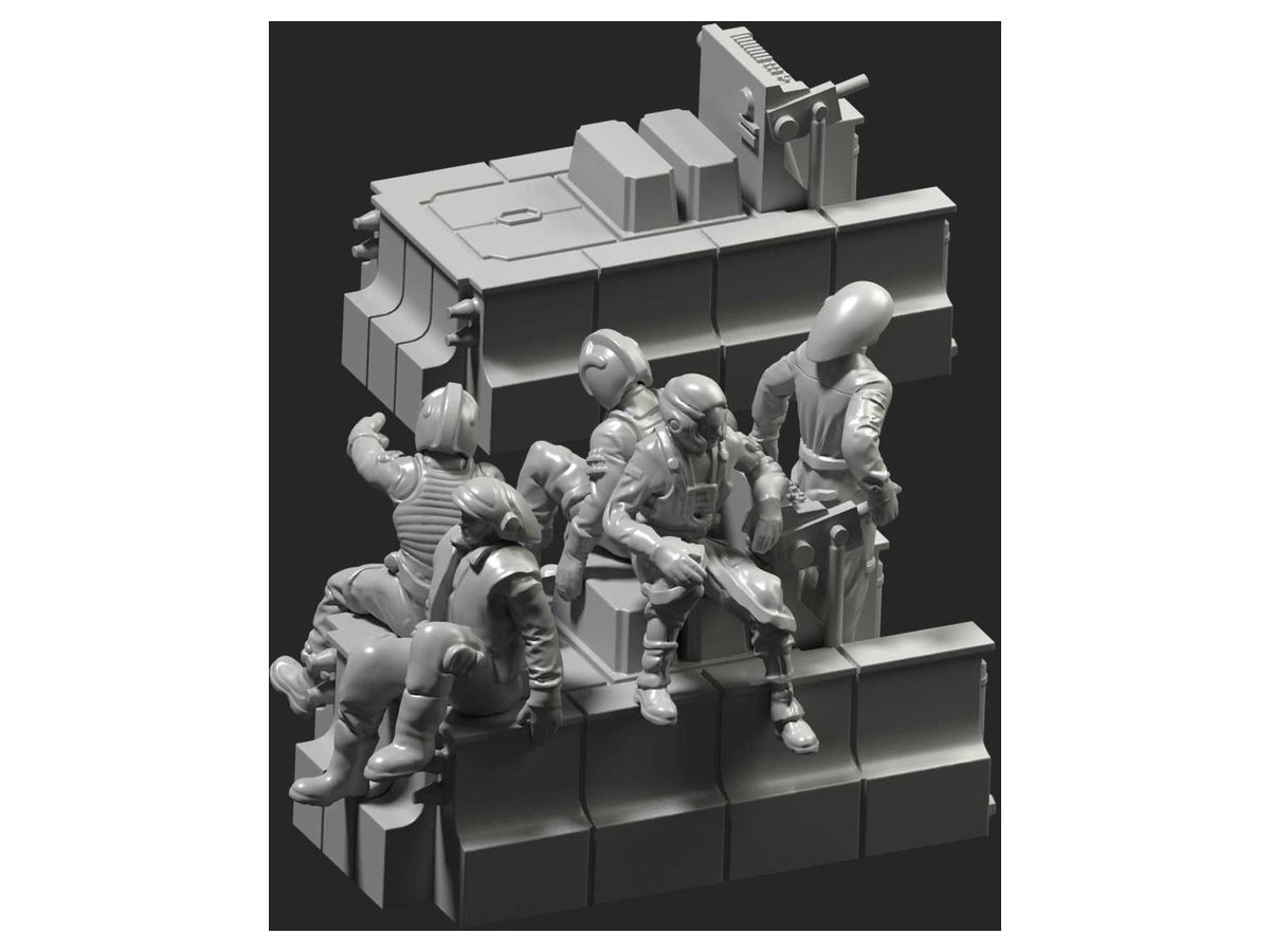 Hangar Transporter with Crew