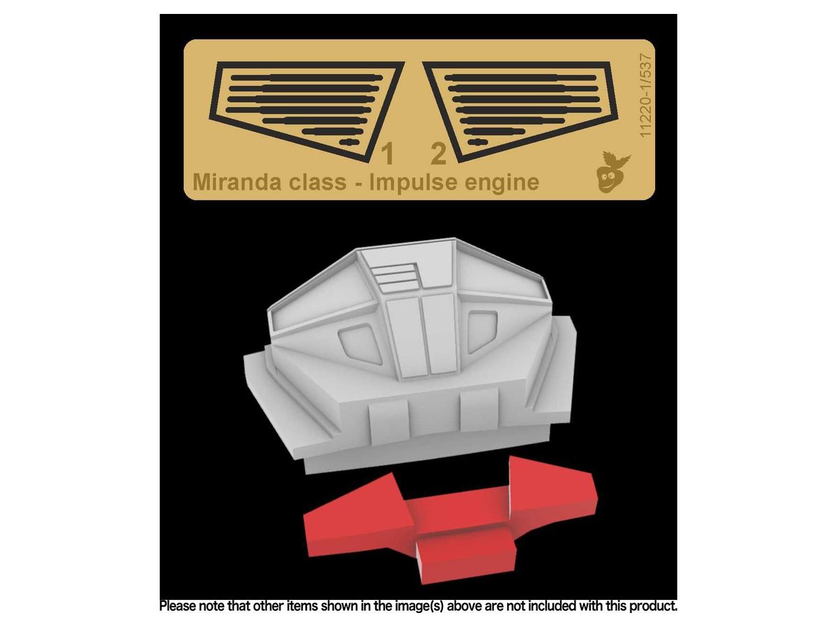 Miranda-Class Starship Impulse Engine (for AM)
