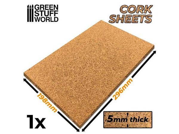 Cork Sheet in 5mm (1pcs)