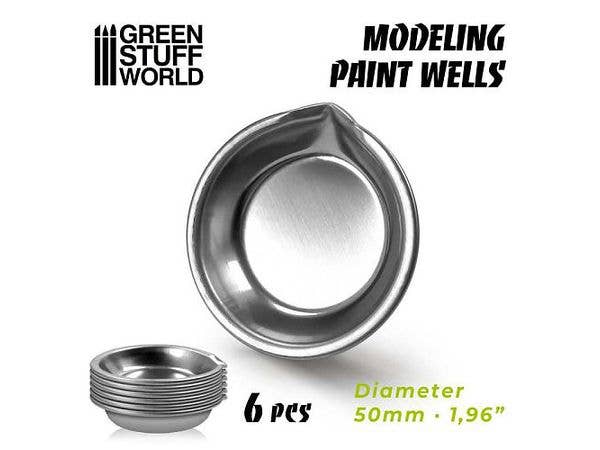 Aluminum Paint Tray (6pcs)