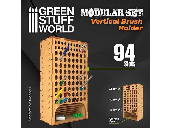 Vertical Brush Holder