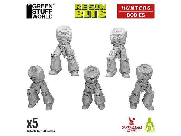 DakkaDakka - Hunters - Night Lords Bodies (5pcs)