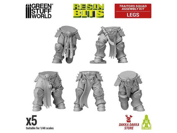 DakkaDakka - Traitors Squad - Chaos Legs (5pcs)