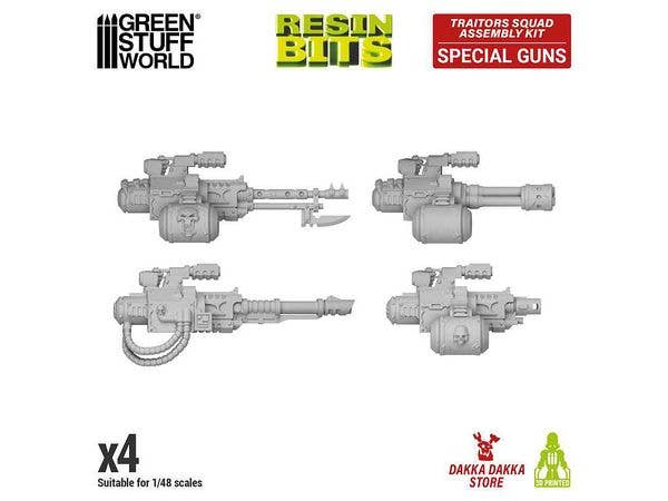 DakkaDakka - Traitors Squad - Chaos Special Guns (4pcs)