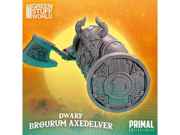 PRIMAL Collectibles - Dwarf Brourum Axedelver