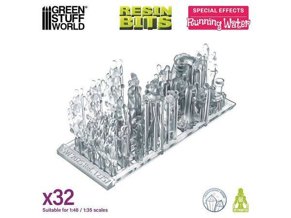 Resin Bits - Running Water (1/48-1/35)