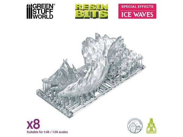 Resin Bits - Ice Waves (1/48-1/35)