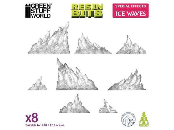 Resin Bits - Ice Waves (1/48-1/35)