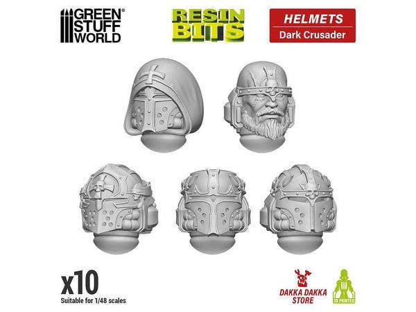 DakkaDakka - Dark Crusader Helmets (10pcs)