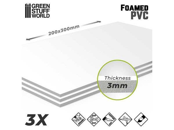 Foamed PVC 3 mm