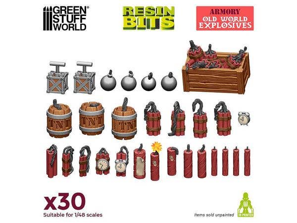 3D Print Set Old World Explosives