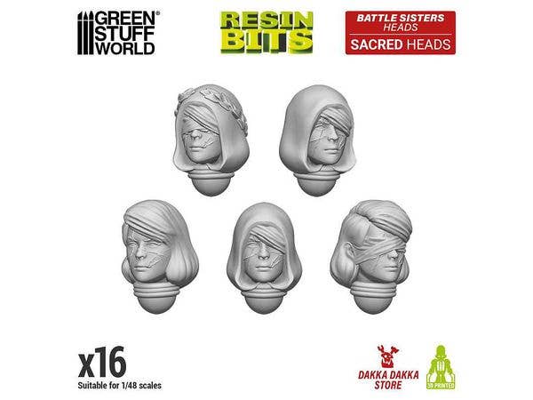 DakkaDakka - Battle Sisters of Repentance Sacred Heads (16pcs)